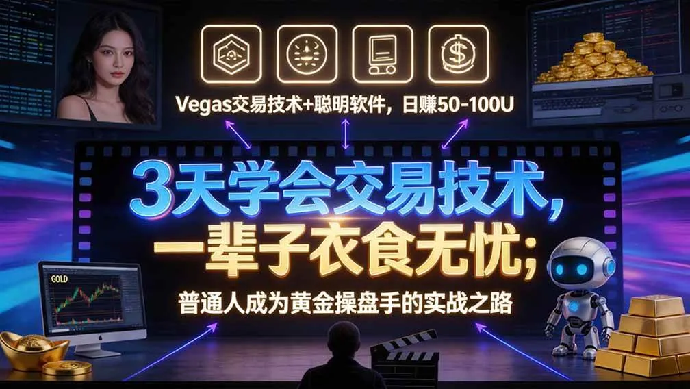 (20841期)“顺势而为交易系统”3天学会交易技术,聪明软件辅助,小白也能看懂趋势交易,日入30-100U,长期稳定 (20841期)“顺势而为交易系统”3天学会交易技术,聪明软件辅助,小白也能看懂趋势交易,日入30-100U,长期稳定