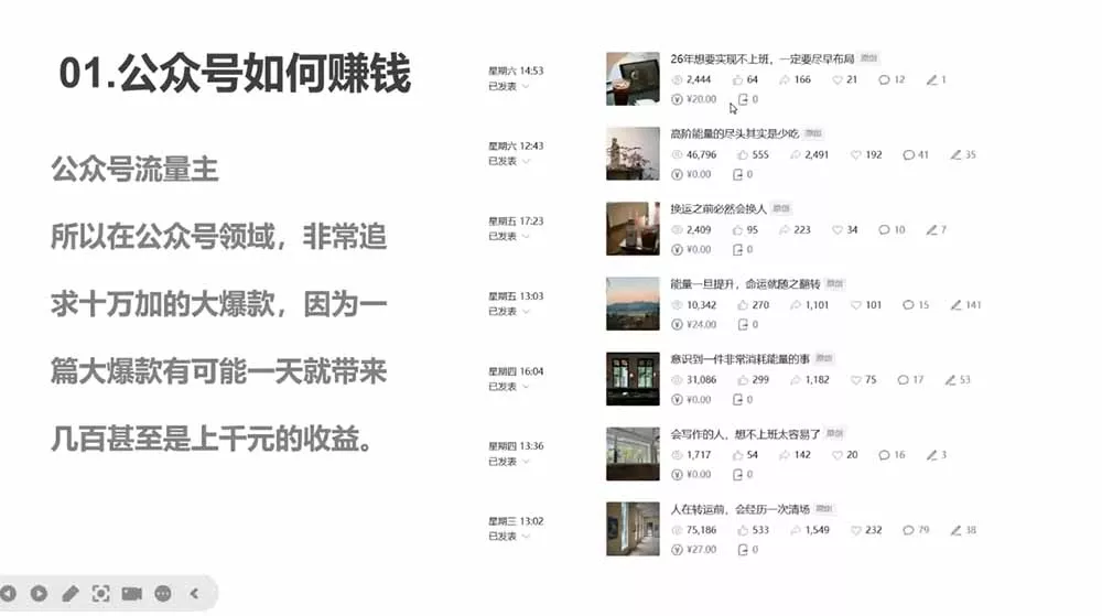 写作掘金训练营:普通人如何依靠写作养活自己?日更2000+爆款内容全拆解-33资源网