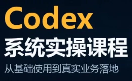 codex系统实操课程(更新10月) codex系统实操课程(更新10月)