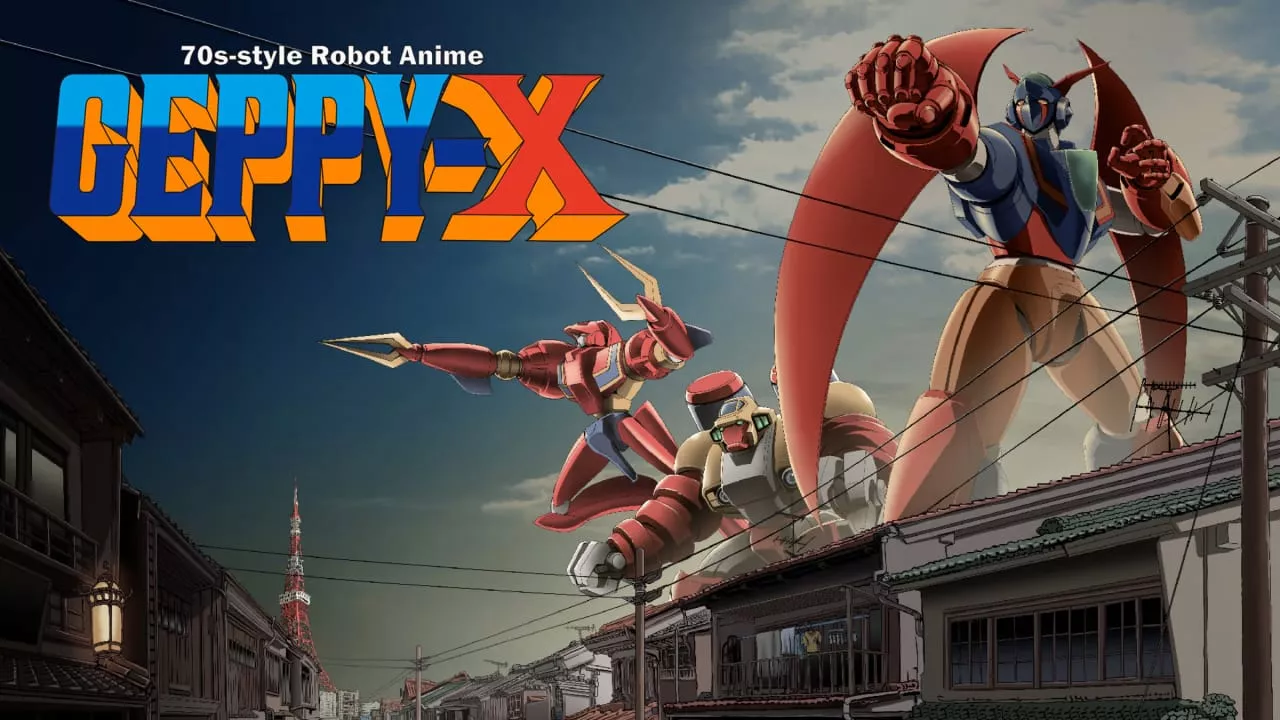 70年代风格机器人动画:杰比-X丨70s-style Robot Anime Geppy-X-33资源网