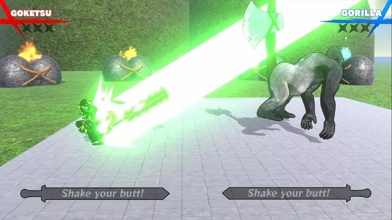 【美版】屁股战士 .Ketsu Battler 英语 【美版】屁股战士 .Ketsu Battler 英语