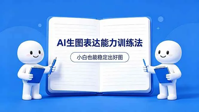 （18377期）AI生图不是做漂亮图，而是表达能力。这套方法让小白也能稳定出好图-33资源网