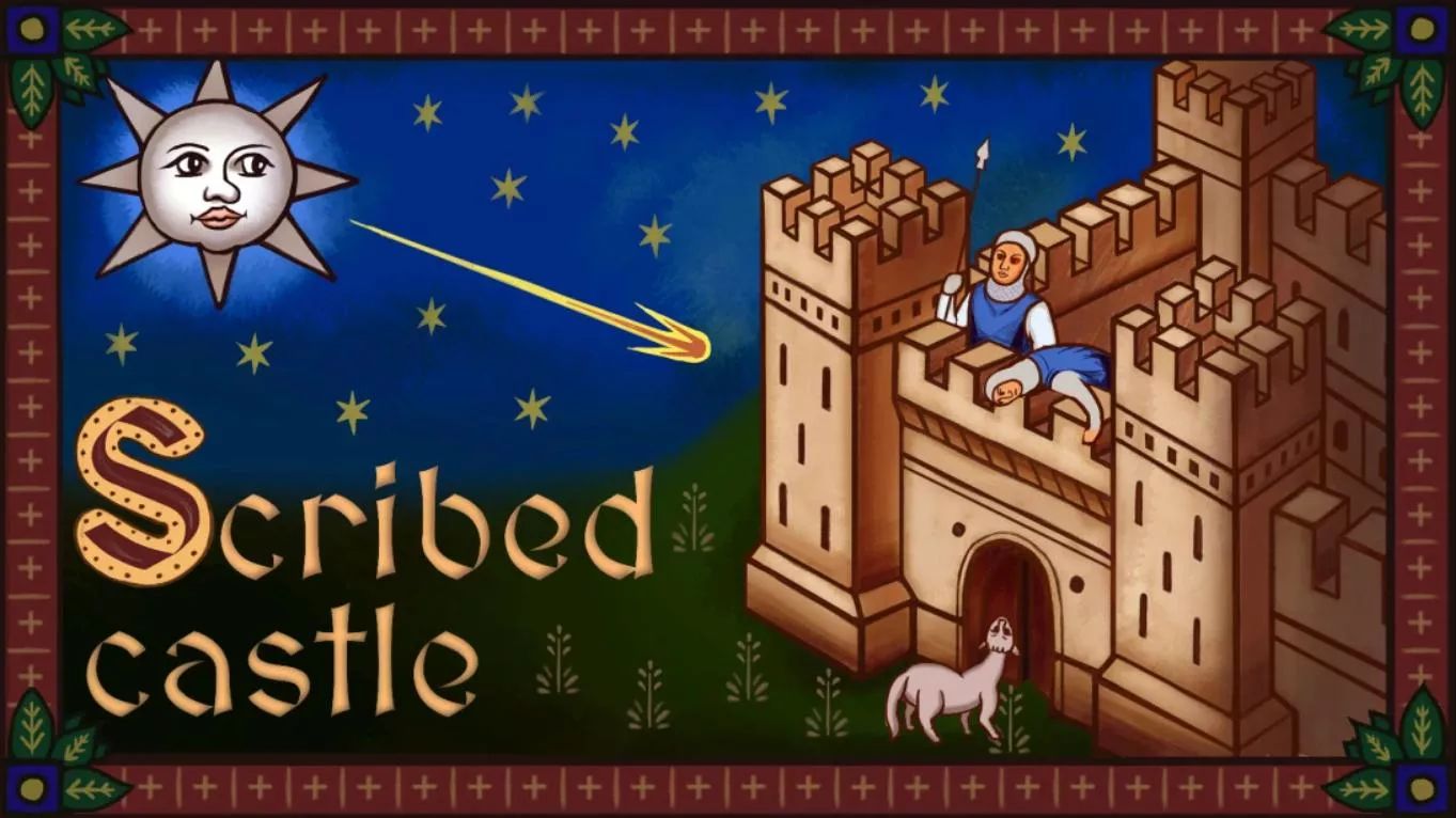 【美版】手绘城堡 Scribed castle 英语-33资源网