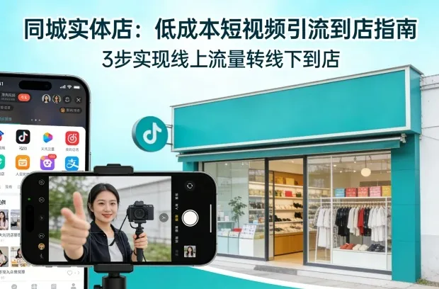 同城实体店，如何低成本把客户从短视频带到线下门店-33资源网