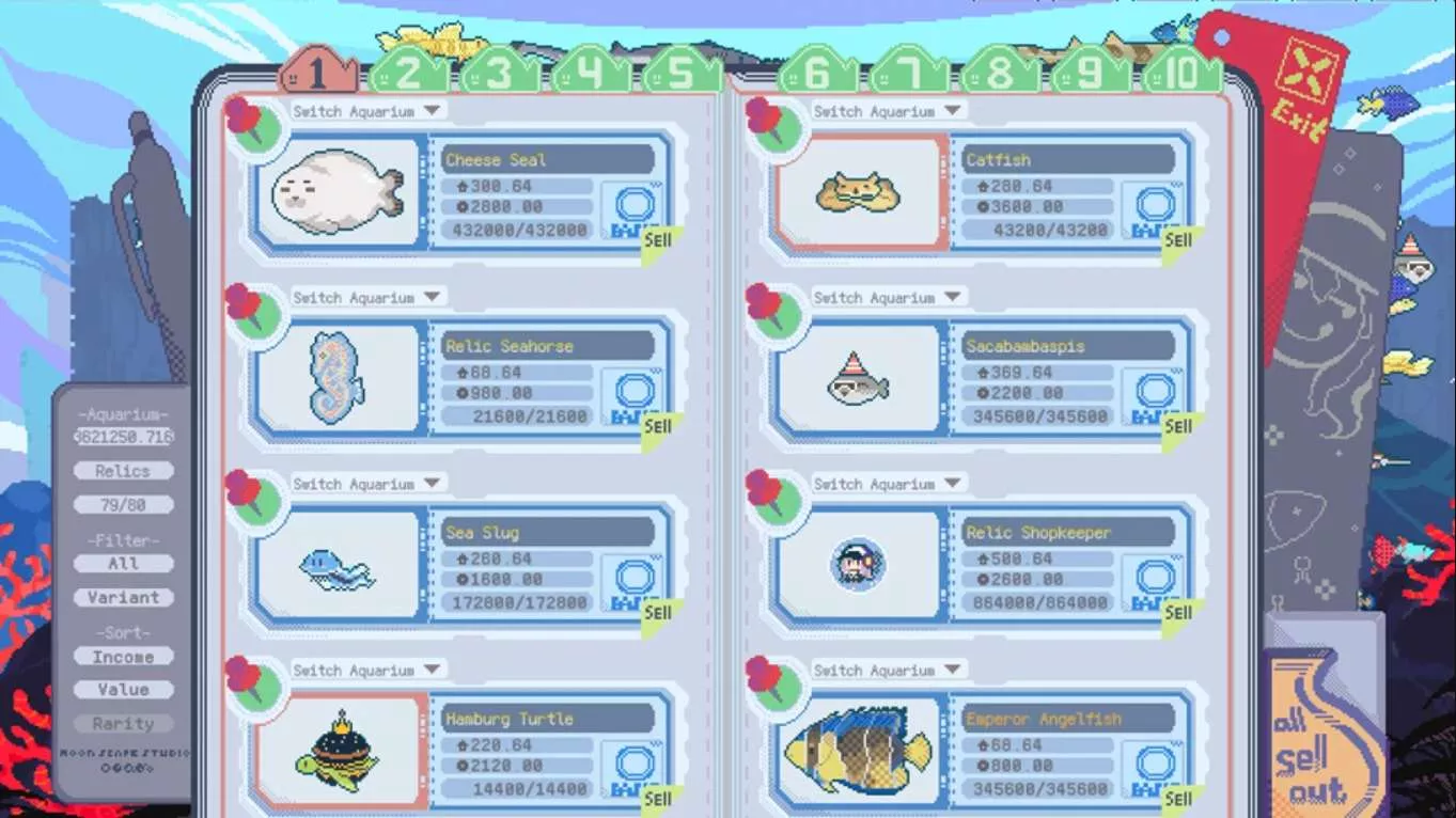 【美版】梦幻水族馆 Fantasy Aquarium 中文 【美版】梦幻水族馆 Fantasy Aquarium 中文