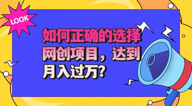 选择大于努力!选对项目才能实现月入过万,才能避免成为绿油油的韭菜-33资源网