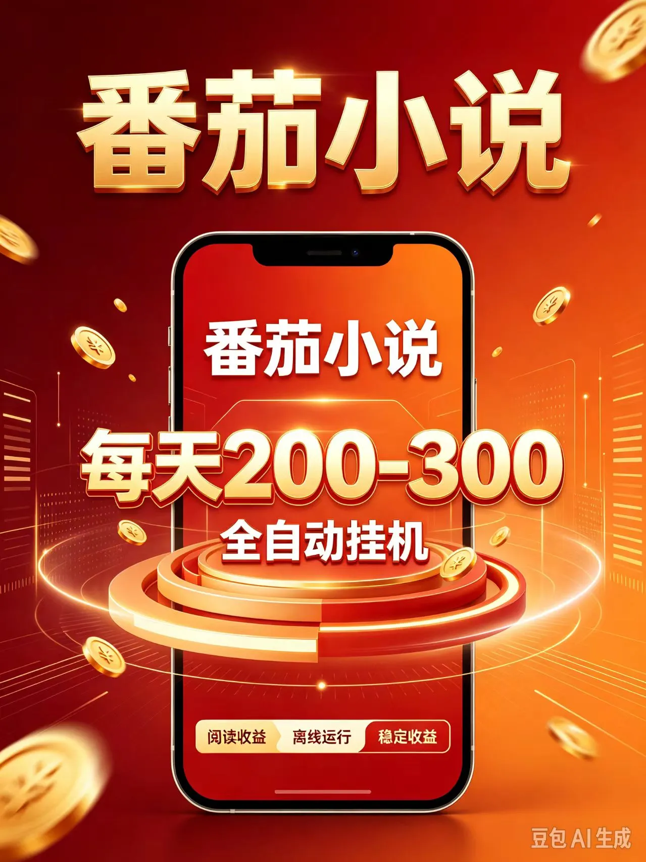 门槛极低的番茄全自动小说，日入200-300，项目非常火爆-33资源网