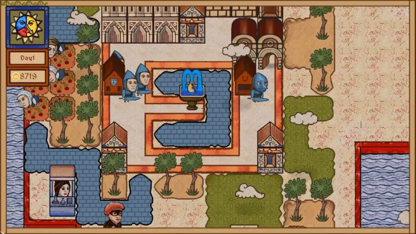 【美版】手绘城堡 Scribed castle 英语 【美版】手绘城堡 Scribed castle 英语