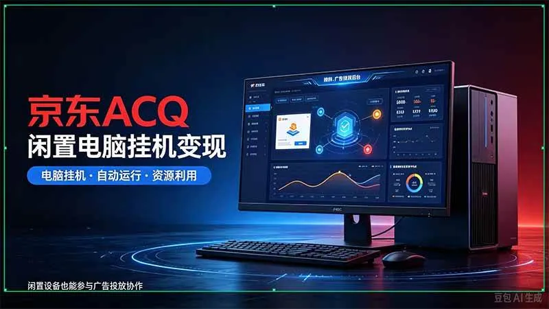 (21063期)京东ACQ是什么?闲置电脑挂机采集项目拆解-33资源网