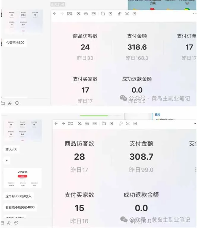黄岛主小红书考题虚拟项目1.0：不用卷K12也能月入过万(价值2988的课程-33资源网