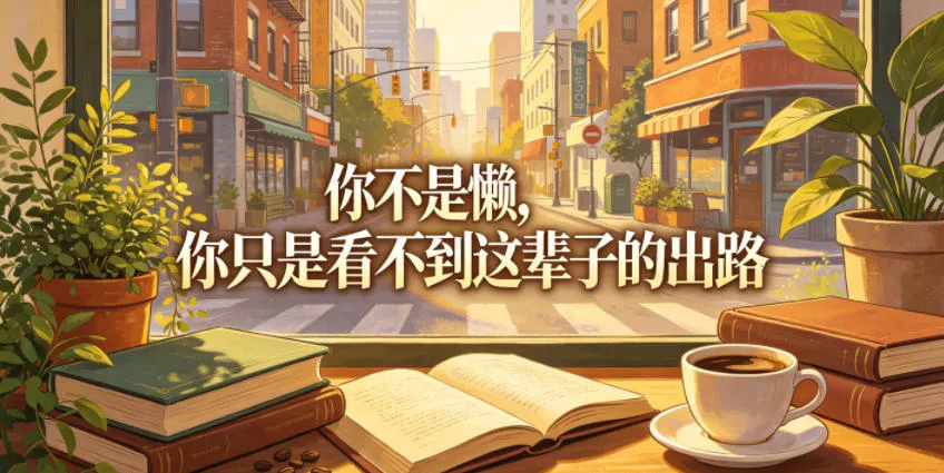 付费文章：你不是懒，你只是看不到这辈子的出路-33资源网