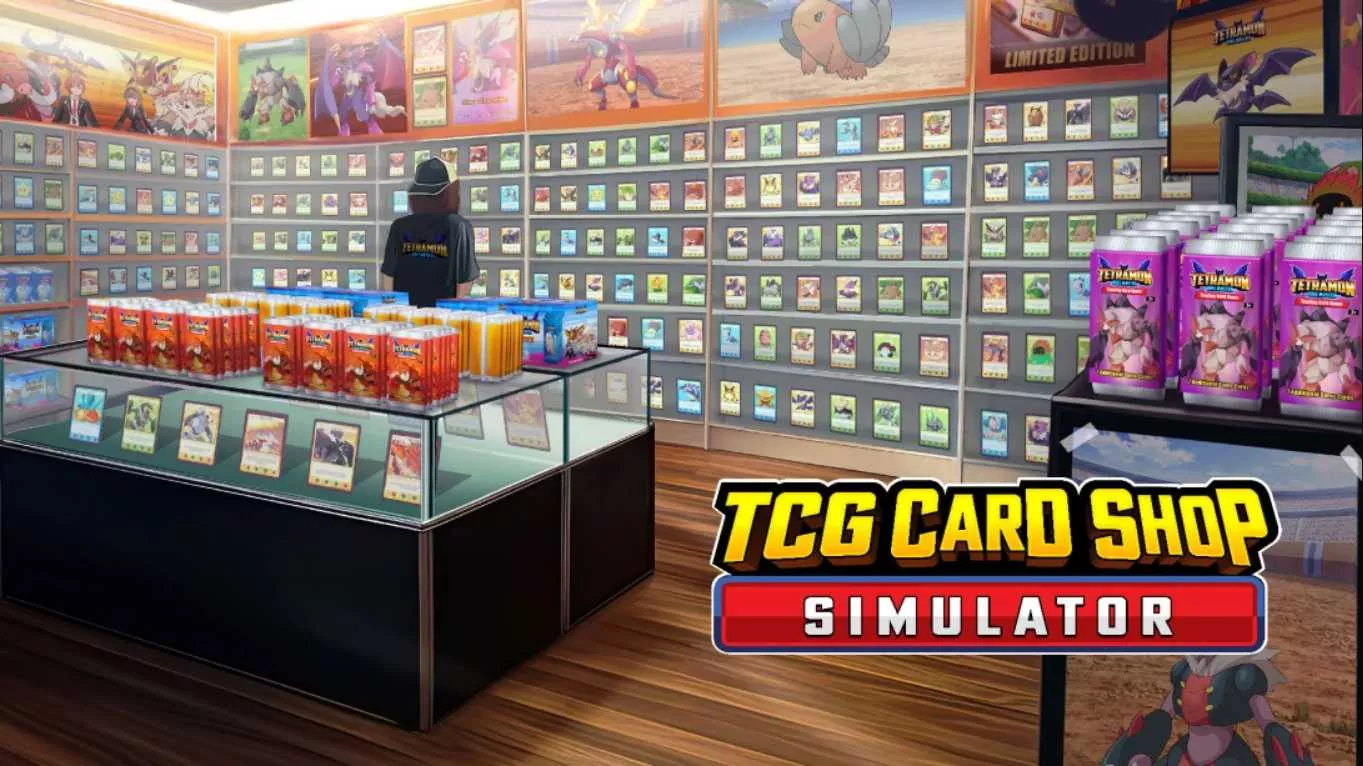 【美版】集换式卡牌商店模拟器 TCG Card Shop Simulator 中文 【美版】集换式卡牌商店模拟器 TCG Card Shop Simulator 中文