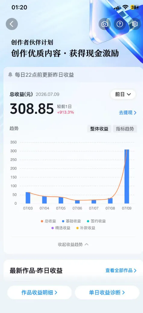 抖音某大佬的AI育儿真人短剧项目，吃伙伴计划+分成计划+光合计划+商单收徒等，单条收益几张-33资源网