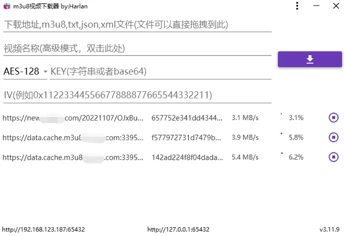 M3u8视频下载M3u8Downloader_H v4.0.2绿色版-33资源网