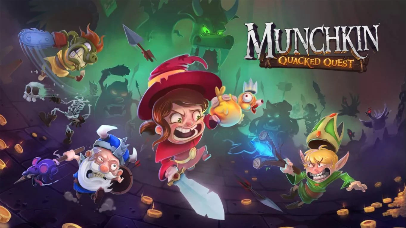 【美版】小白世纪：嘎嘎任务 Munchkin: Quacked Quest 英语-33资源网