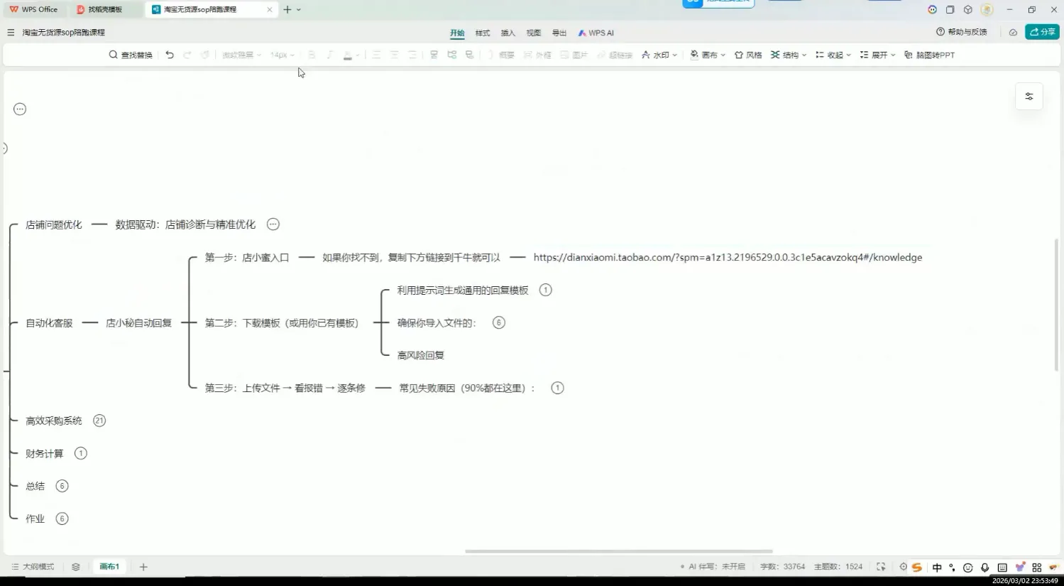 夜子游·AI自动化淘宝无货源闭环经营法-33资源网
