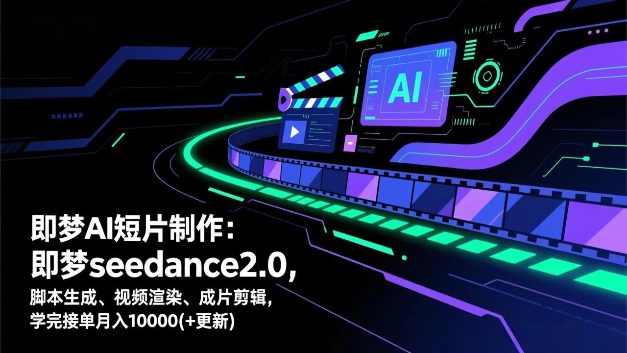 即梦AI 短片制作(更新-33资源网