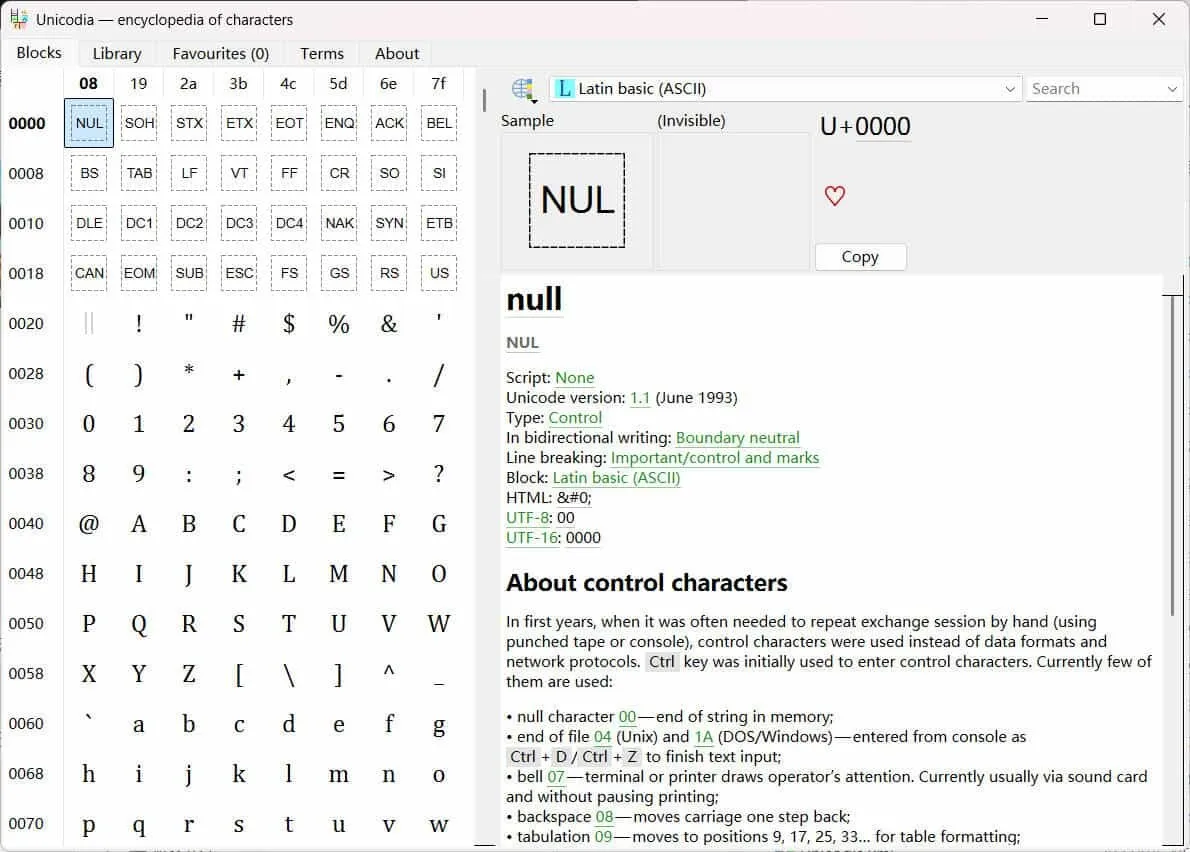Unicode字符查询Unicodia v3.1.2绿色版-33资源网