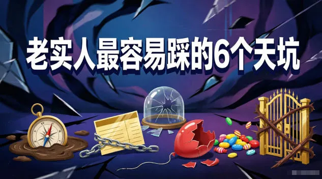 付费文章：老实人最容易踩的6个天坑-33资源网