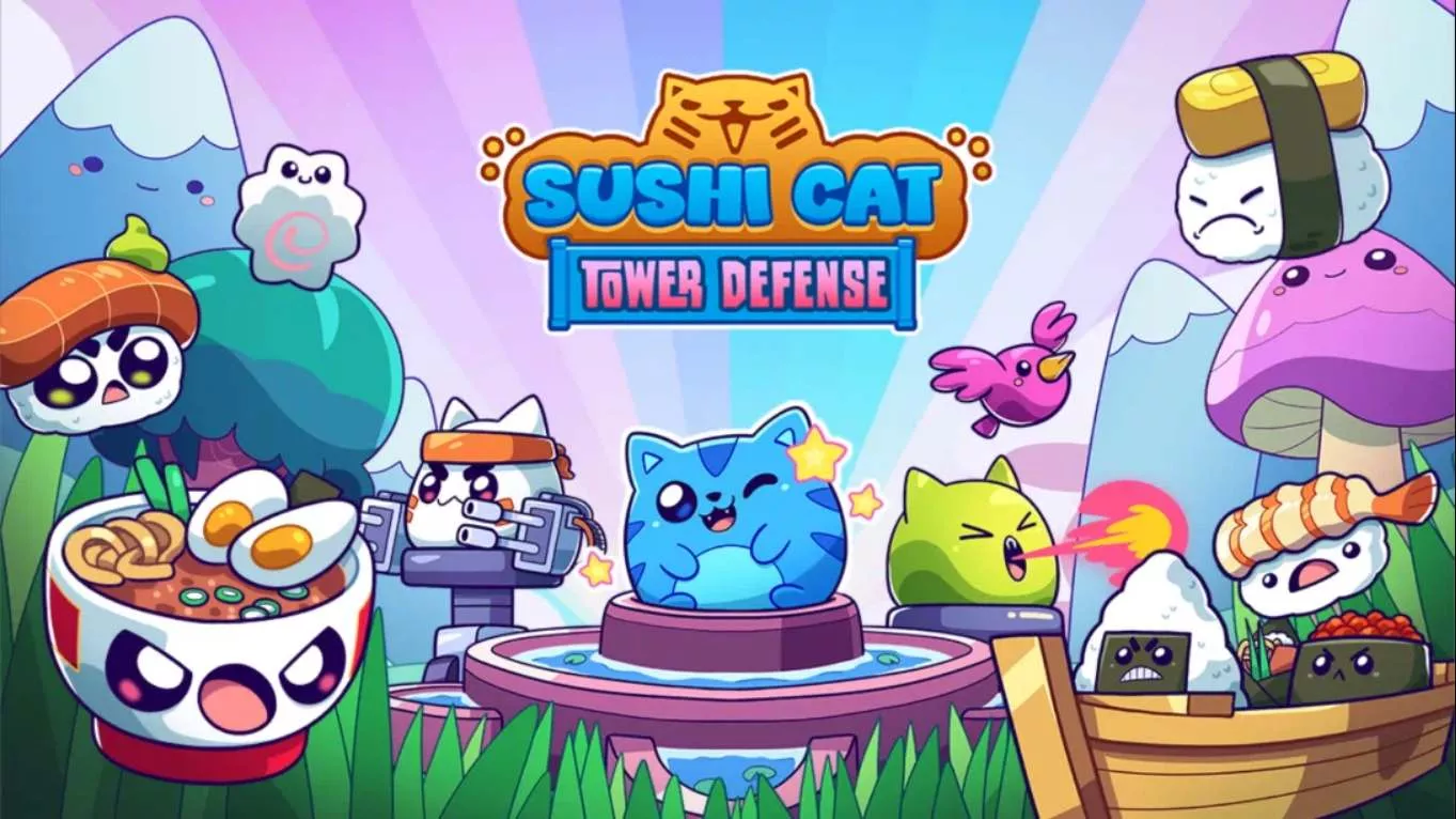 【美版】寿司猫塔防 .Sushi Cat Tower Defense 中文-33资源网