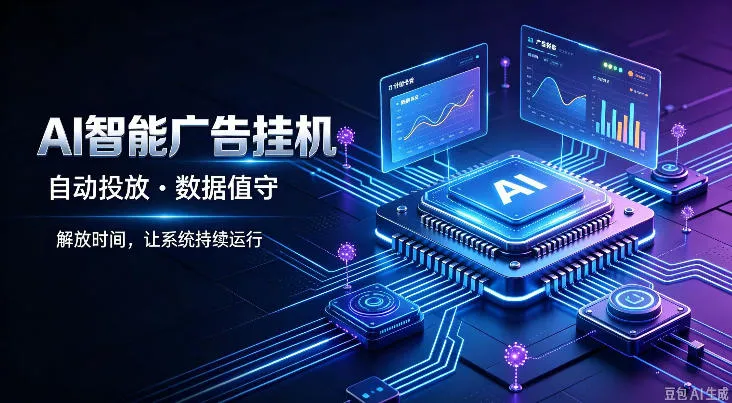 AI智能广告挂G|全自动广告任务运营项目拆解,解放时间解放双手,让系统持续运行【揭秘】-33资源网