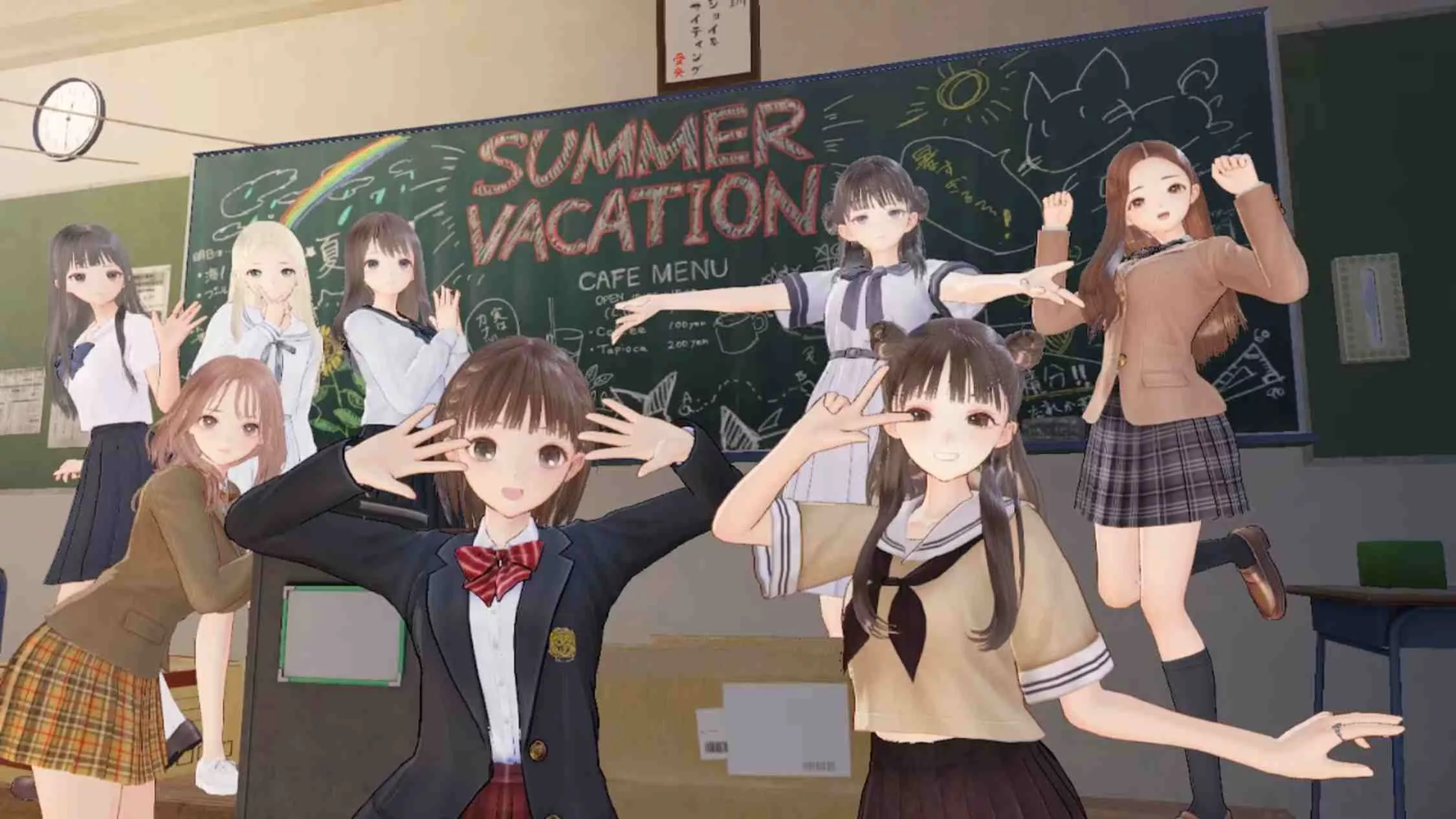 【美版】蓝色反射 四重奏 .BLUE REFLECTION Quartet 英语 【美版】蓝色反射 四重奏 .BLUE REFLECTION Quartet 英语