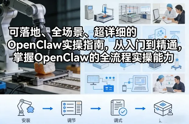 可落地、全场景、超详细的OpenClaw实操指南，从入门到精通，掌握OpenClaw的全流程实操能力-33资源网