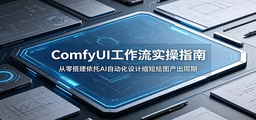 ComfyUI 工作流实操指南：从零搭建依托AI自动化设计缩短绘图产出周期-33资源网