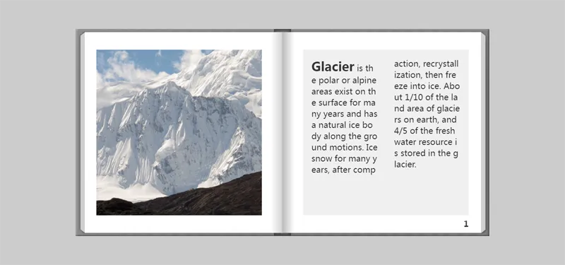 HTML5电子书翻页动画效果源代码 HTML5电子书翻页动画效果源代码