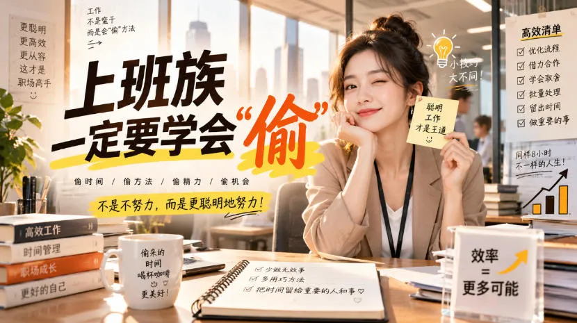 某社群精选付费文:上班族一定要学会“偷“-33资源网