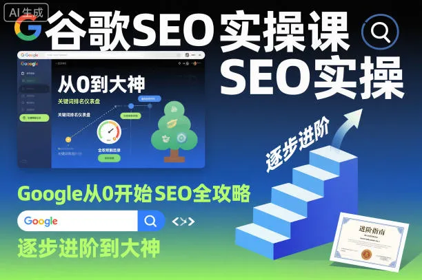 谷歌SEO实操课，Google从0开始SEO全攻略，逐步进阶到大神（更新26年）-33资源网