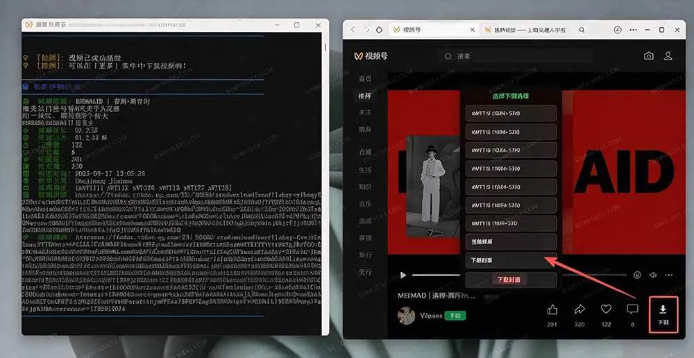 (20967期)Github热门工具,视频号下载神器又来了!一键注入下载按钮,轻松下载,使用便捷 wx_channel-33资源网