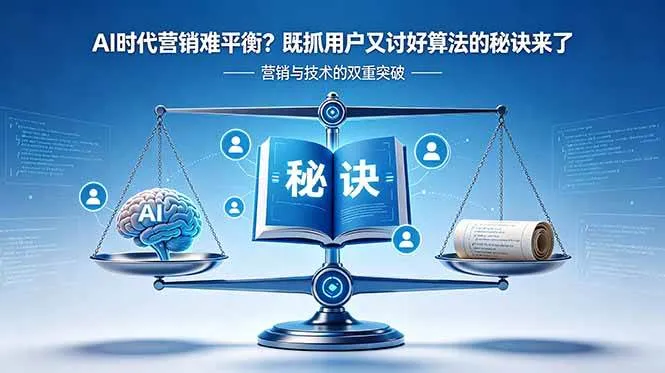 （18600期）AI时代营销难平衡？既抓用户又讨好算法的秘诀来了【原创双语字幕】-33资源网