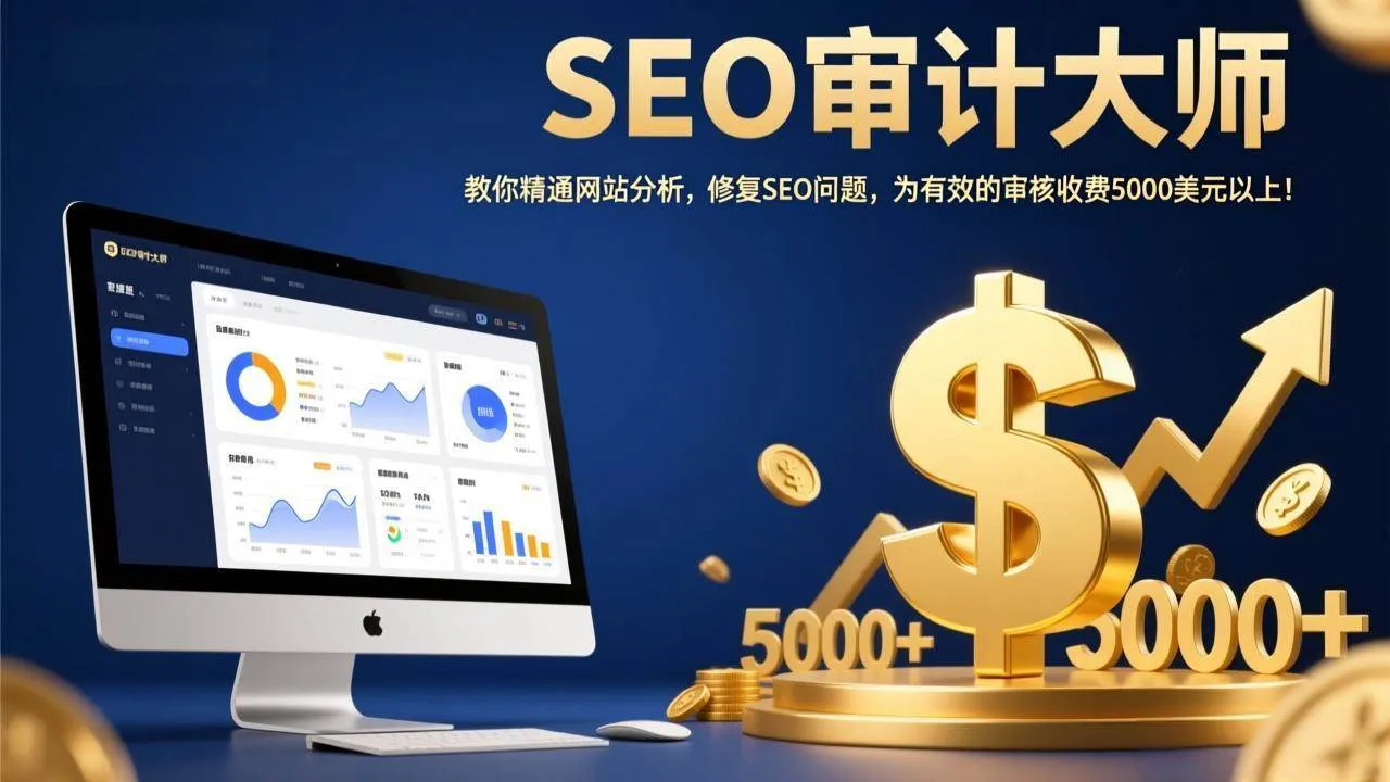 （17475期）SEO审计大师：教你精通网站分析，修复SEO问题，为有效的审核收费5000美元以上！-33资源网
