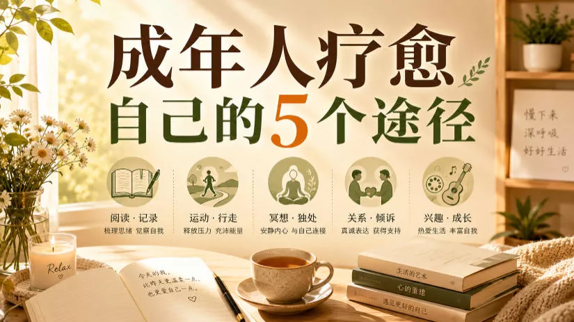 付费文章:成年人疗愈自己的5个途径-33资源网