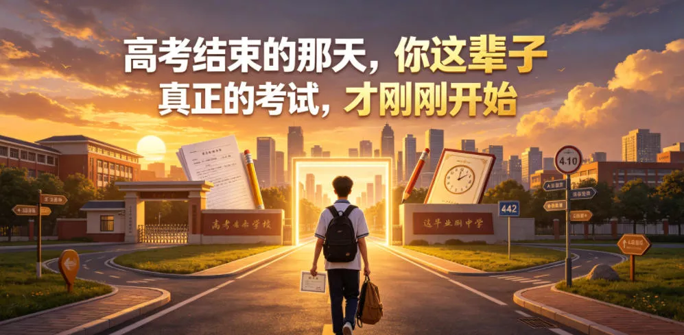 付费文章:高考结束的那天,你这辈子真正的考试,才刚刚开始-33资源网