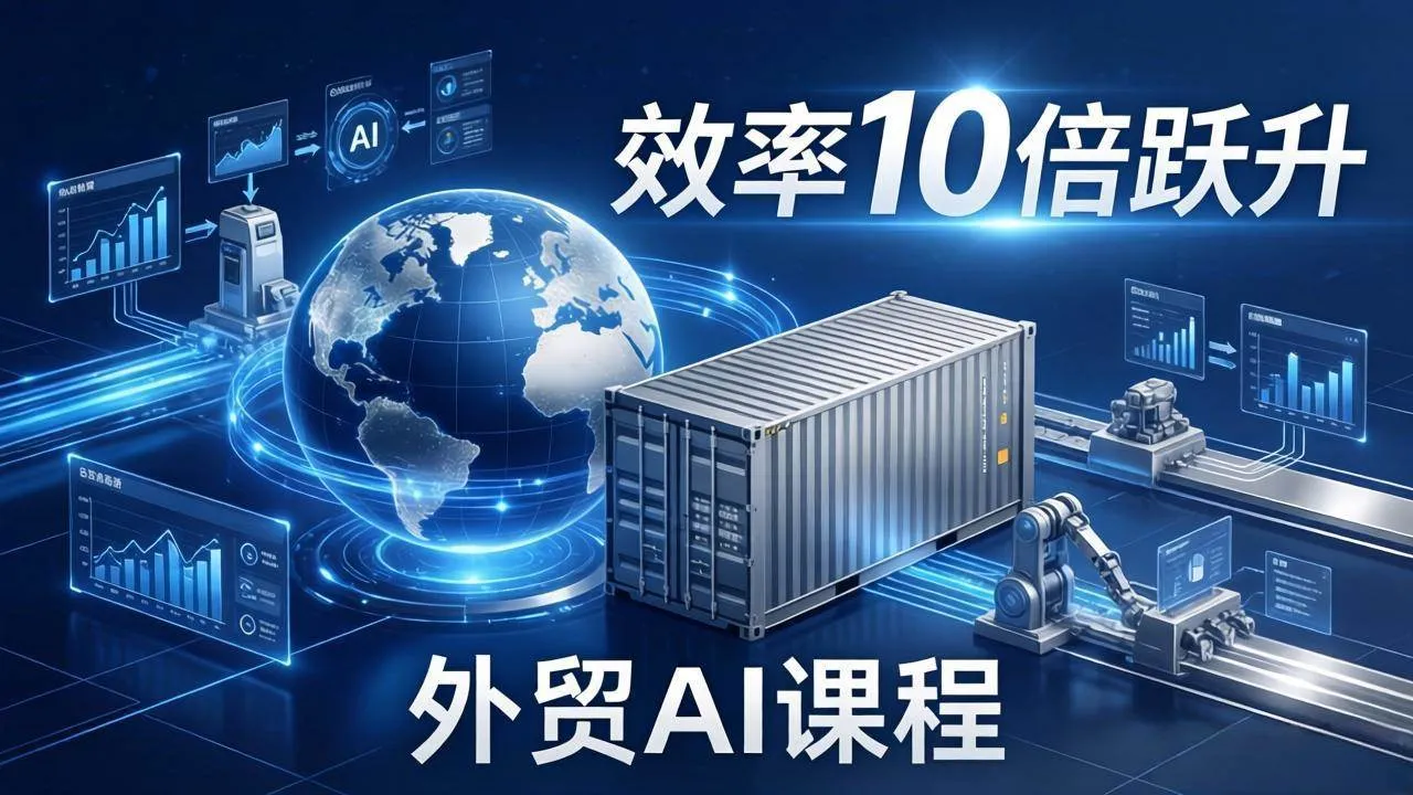 （17595期）外贸人AI破局课：从零部署n8n搭建数字员工，让AI自动执行复杂工作流，效率10倍跃升-33资源网