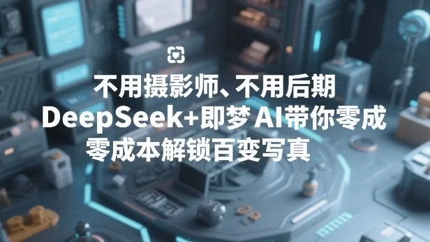 不用摄影师、不用后期，DeepSeek+即梦AI带你零成本解锁百变写真！-33资源网