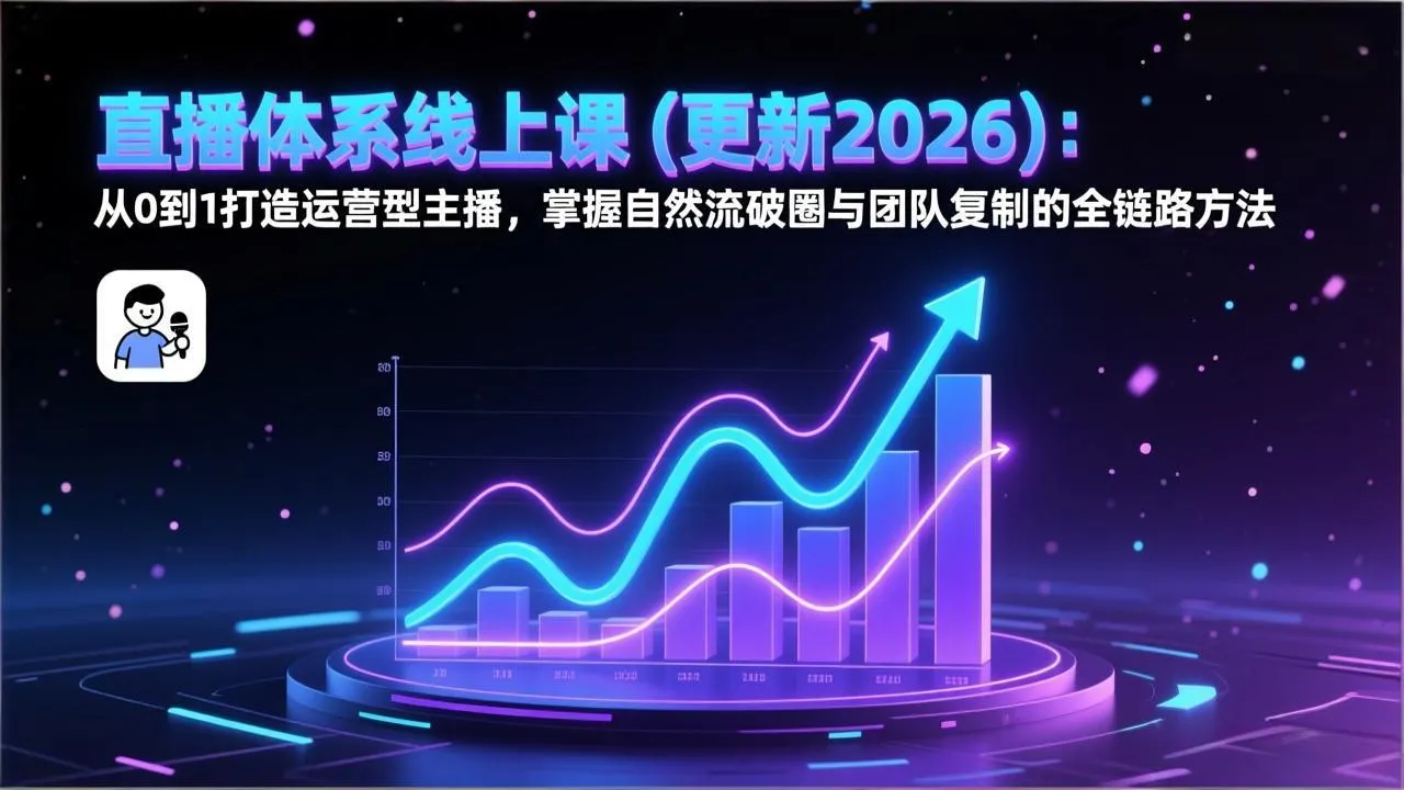 直播体系线上课(更新3月-33资源网