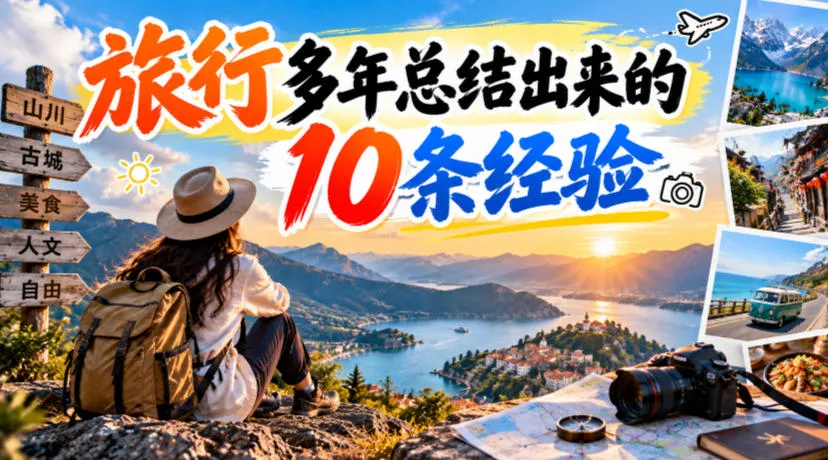 付费文章：旅行多年总结出来的10条经验-33资源网