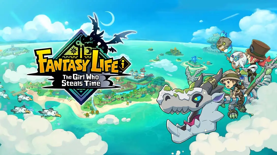 【美版】幻想生活ｉ 转圈圈的龙和偷取时间的少女 .FANTASY LIFE i: The Girl Who Steals Time 中文-33资源网