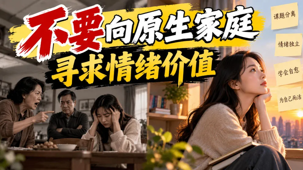 某公众号付费文章:不要向原生家庭寻求情绪价值-33资源网