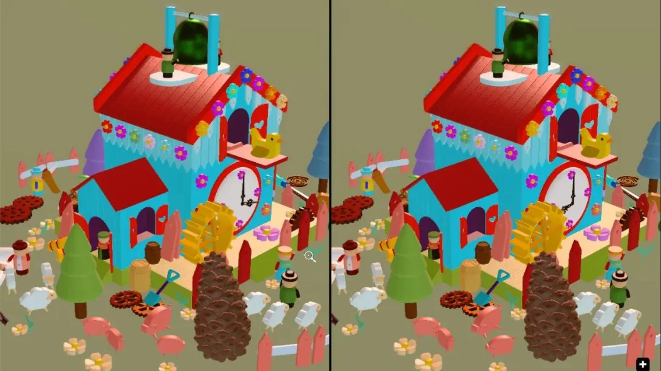 【美版】3D找茬2 .Tiny Lands 2 中文