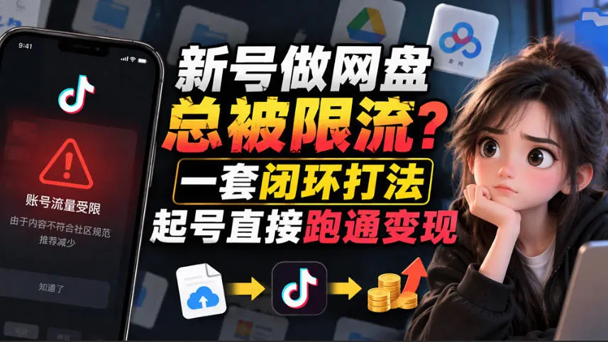 小白新号过限流:别发链先养号,12步SOP直接抄 小白新号过限流:别发链先养号,12步SOP直接抄