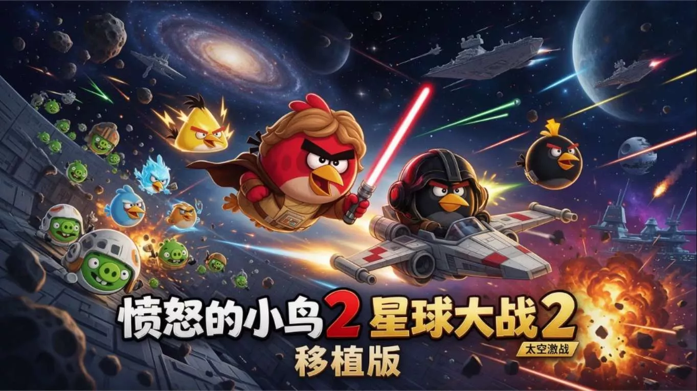 【移植游戏】愤怒的小鸟星球大战2 移植游戏 【移植游戏】愤怒的小鸟星球大战2 移植游戏