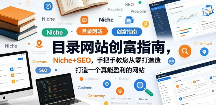目录网站创富指南，Niche+SEO，手把手教您从零打造打造一个真能盈利的网站【原创双语字幕】-33资源网
