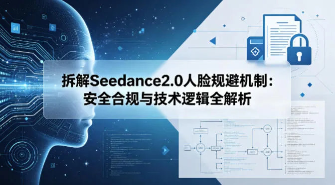拆解Seedance2.0人脸规避机制：安全合规与技术逻辑全解析-33资源网