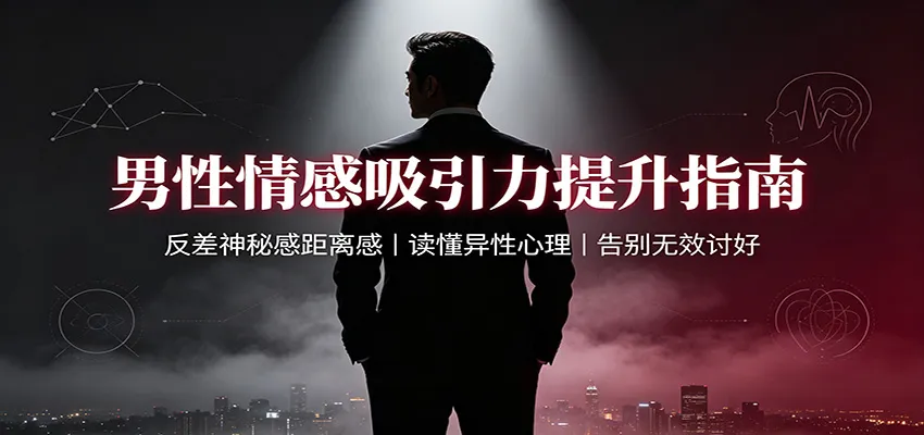 男性情感吸引力提升指南:反差神秘感距离感,读懂异性心理,告别无效讨好 男性情感吸引力提升指南:反差神秘感距离感,读懂异性心理,告别无效讨好