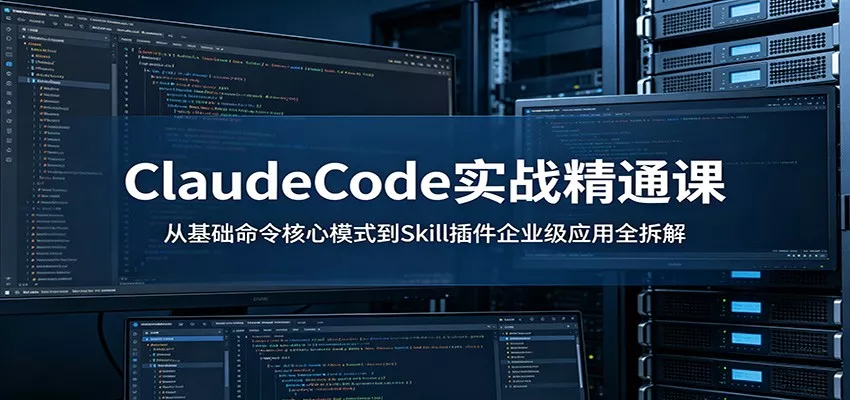 ClaudeCode实战精通课：从基础命令核心模式到Skill插件企业级应用全拆解-33资源网