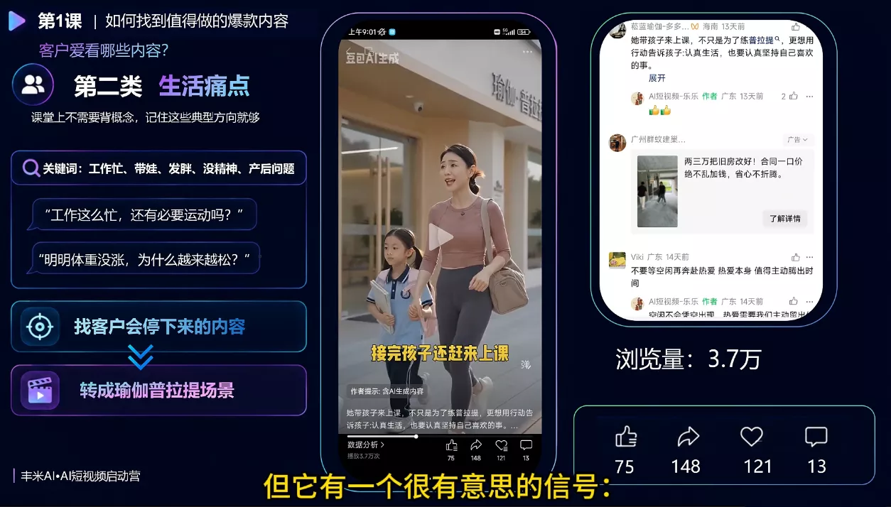 丰米AI·AI短视频启动营-33资源网